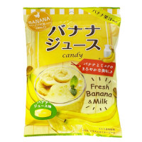 Карамель Банановый сок и молоко Senjaku, 66 гр