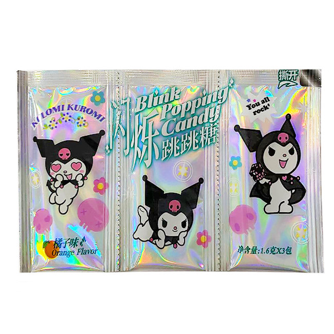 Леденцы взрывные с тату в ассортименте, 4,8 гр