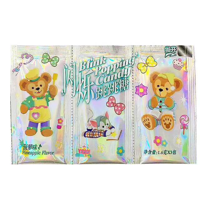 Леденцы взрывные с тату в ассортименте, 4,8 гр