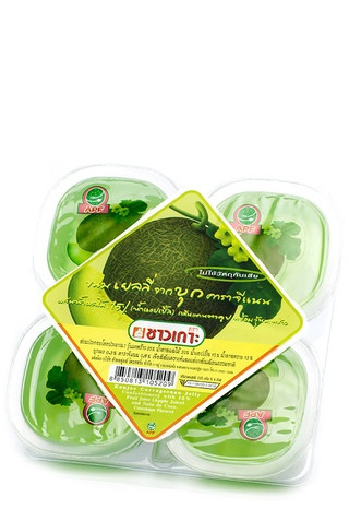 Конжаковое желе Тайская дыня (4*115 гр), 460 гр