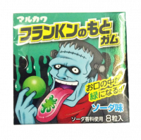 Жевательная резинка MARUKAWA Франкенштейн, 8 шт