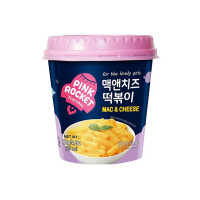 Рисовые палочки Токпокки Pink Rocket с сырным соусом, 120 г