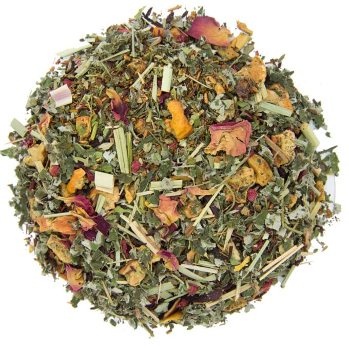 Чайный напиток Малина с мятой, 100  гр