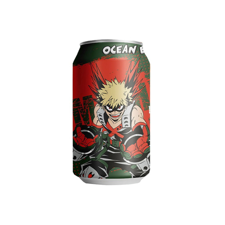 Лимонад со вкусом красного винограда Ocean Bomb, ж/б 330 мл