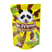 Печенье шоколадное с баночкой крема токийский банан, 25 гр