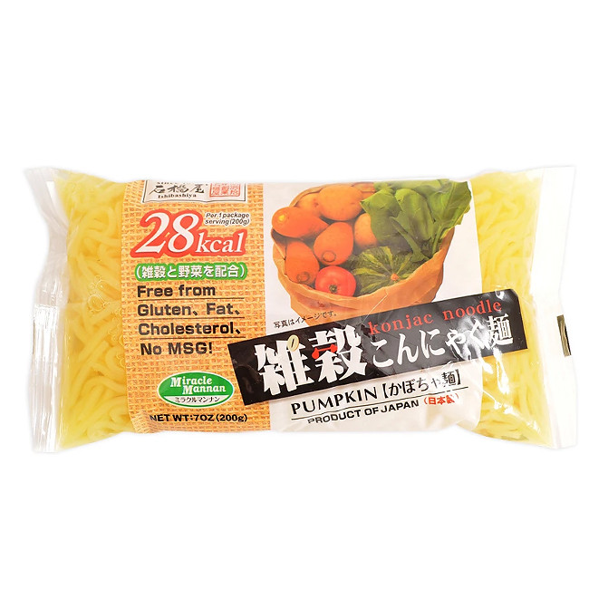 Лапша Ширатаки с тыквой, 200 гр, Япония
