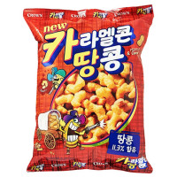 Палочки кукурузные в карамельно-арахисовой глазури Crown, 72 гр