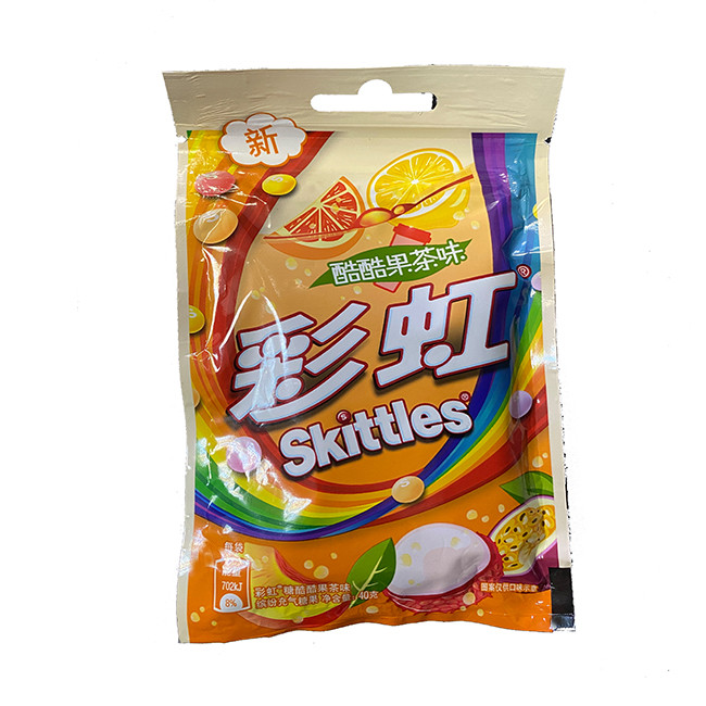 Жевательная конфета Skittles со вкусом азиатских фруктов, 40 гр