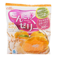 Желе из конняку со вкусом мандарина "Yukiguni Aguri", 96 гр