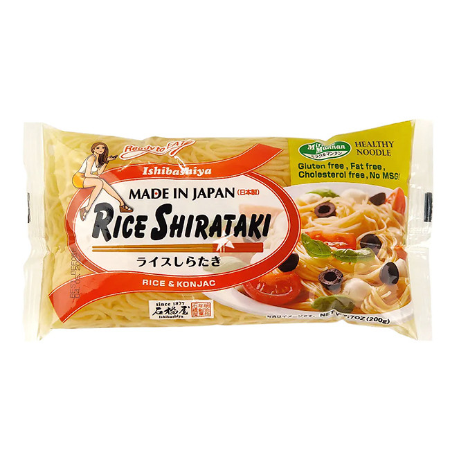 Лапша Ширатаки рисовая (рис и конжак) , 200 гр, Япония