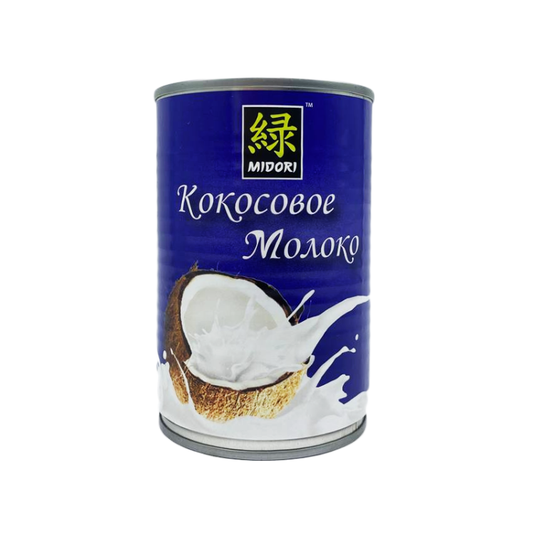 Кокосовое молоко, Midori, 18% жирности, 400 мл