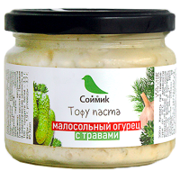 Тофу паста малосольный огурец с травами, 300 г