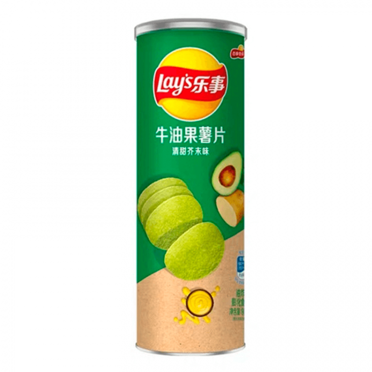 Чипсы Lay's  stax из картошки и авокадо со вк. васаби, 90 гр