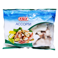 Ассорти из морепродуктов сыро-мороженых, 400 г (VICI)
