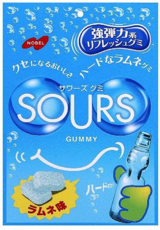 Мармелад Nobel SOURS, лимонад Рамунэ, 45 г