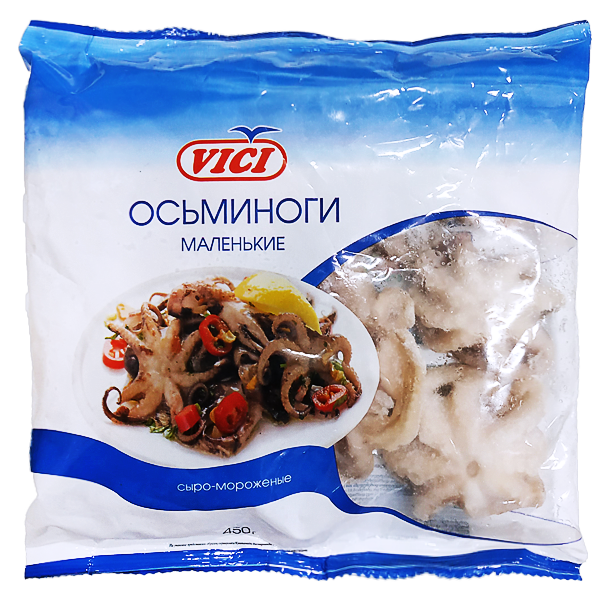 Осьминоги мини с/м 60/80 450 гр (VICI)
