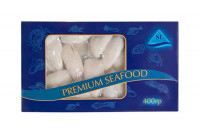 Кальмар сырой замороженный целый очищенный, 400 гр