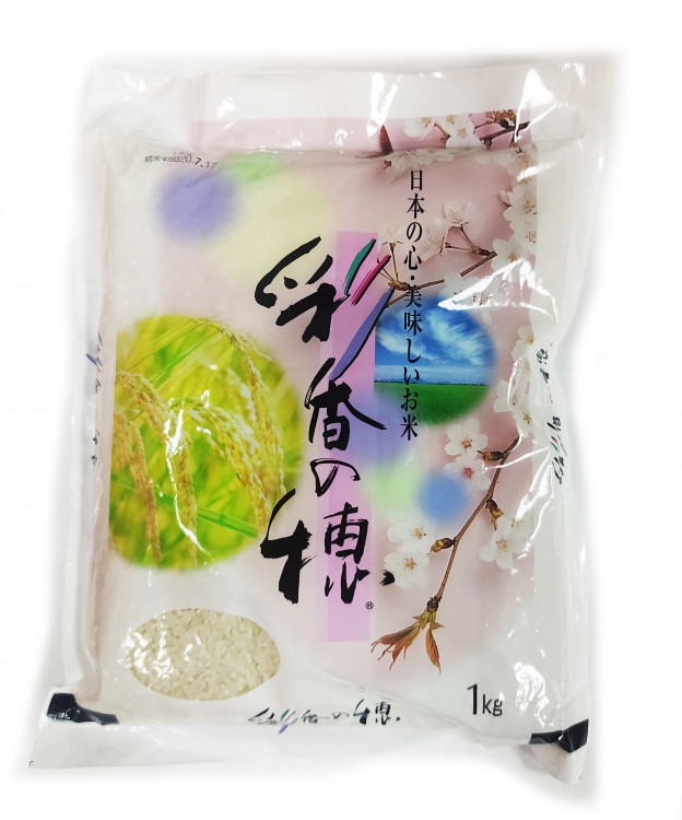 Белый рис из Ниигата "Тихоминори", 1 кг