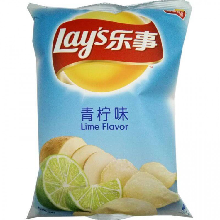 Чипсы Lay's со вкусом лайма, 70 гр