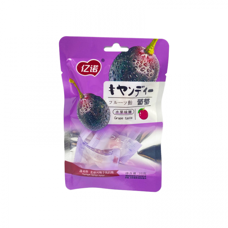 Леденцы IZI фруктовые со вкусом винограда, 25 г