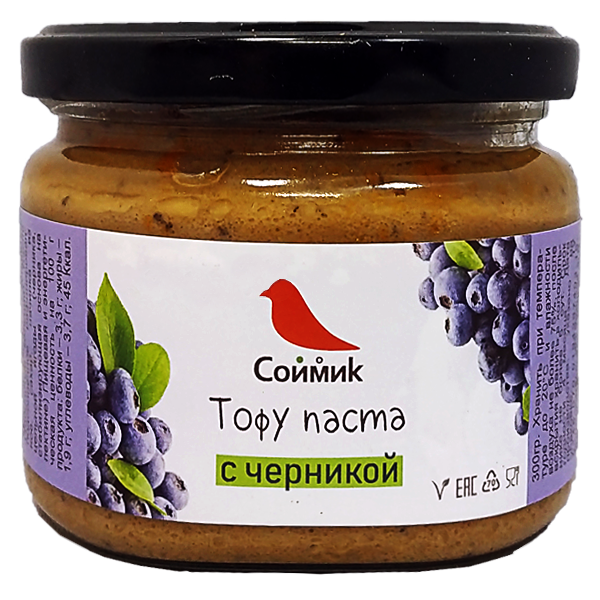 Тофу паста с черникой, 260 г