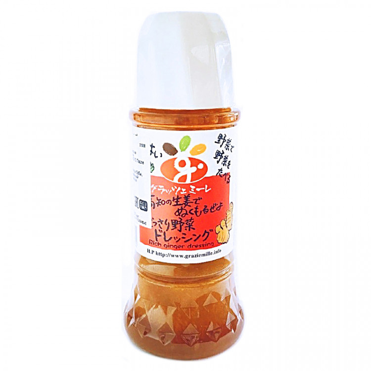 Соус-дрессинг "Graziemille" имбирный, 300мл, Япония