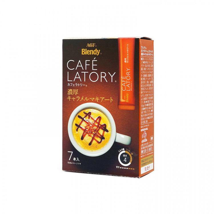 Кофе AGF бленди Маккиато карамель 3 в 1, 80,5 гр