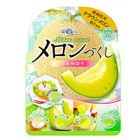 Леденцы со вкусом дыни (пять вкусовых оттенков ассорти) "SENJAKU", 85 гр