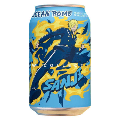 Лимонад One Piece Тропические фрукты, ж/б 330 мл