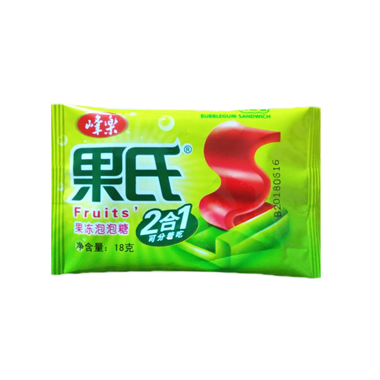Жевательная резинка Fruits 2 в1 арбуз 18 г