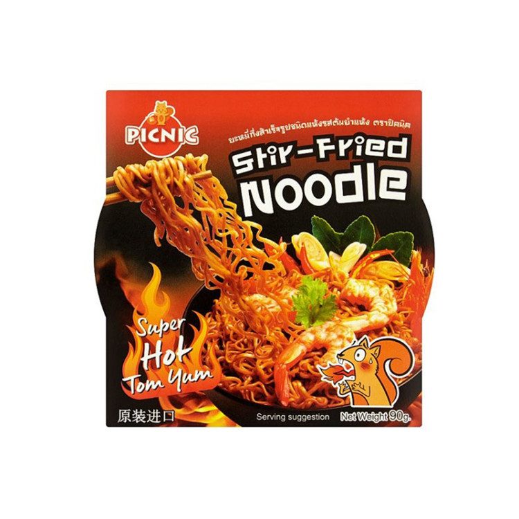 Лапша б/п Picnic Премиум со вкусом острый Том Ям, чашка 90 г