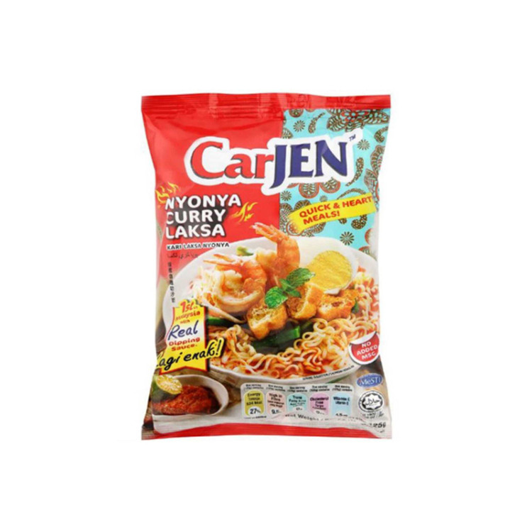 КОКА Малазийская лапша б/п КарДжен нонья карри лакса, 125 гр