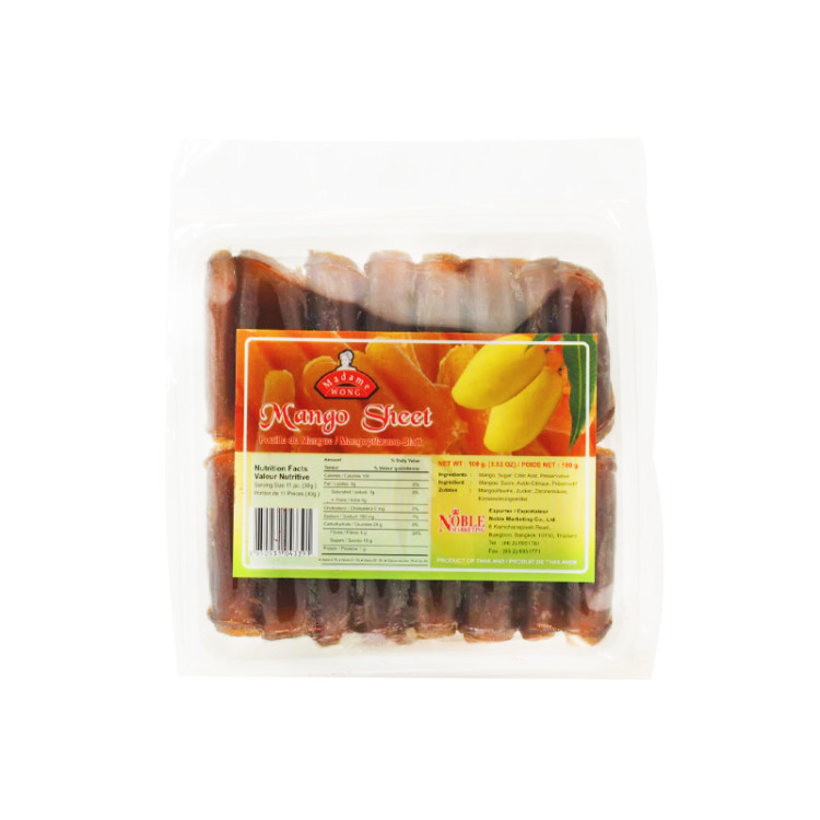 Пастила из Манго  MADAME WONG, 120 г