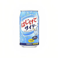 Напиток газированный Сангария со вкусом "Сидра", 350 мл, ж/б, Япония