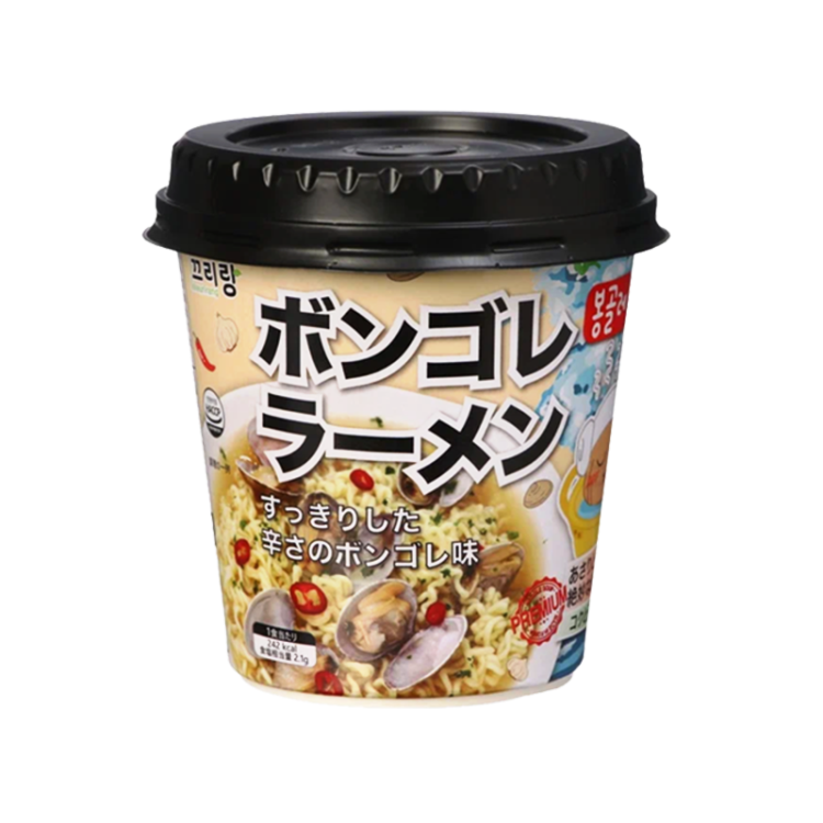 Лапша "Вонголе Рамен" со вкусом моллюсков Вонголе 55 г (Стакан)