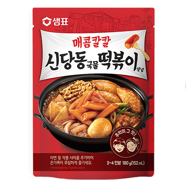 Соус для рисовых палочек Топокки острый, 180 гр