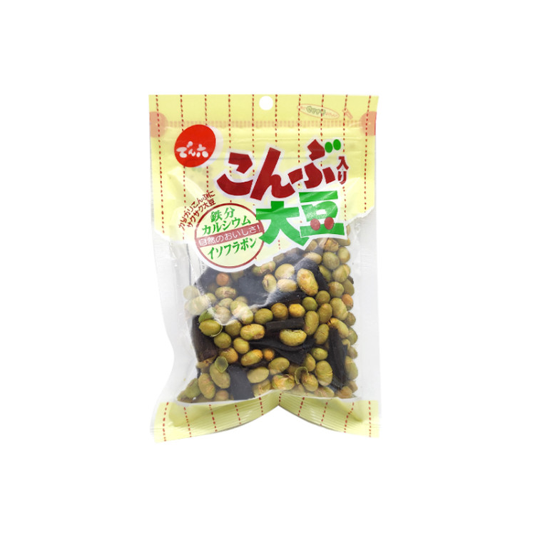 Соевые бобы с ламинарией DENROKU, 80 г