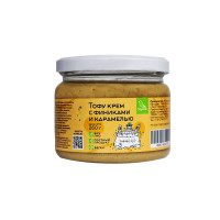 Тофу крем с финиками и карамелью, 260 гр