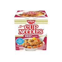 Лапша б\п Ниссин Кап Нудлс со вкусом говядины, 64 гр