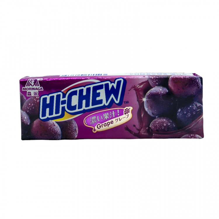 Конфеты жевательные Morinaga Hi-Chew Виноград, 35 гр