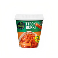 Рисовые палочки Токпокки в остро-сладком соусе Бибиго, стакан 125 г