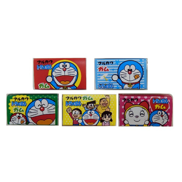 Жевательная резинка содовая Кот-робот Дораэмон 1 шт. 5,5 гр