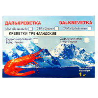 Креветка гренландская в/м 1 кг