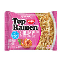 Лапша б\п Ниссин Топ Рамен со вкусом креветки, 85 г
