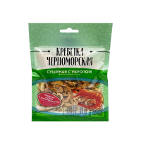 Креветка черноморская сушеная с укропом, 25 г