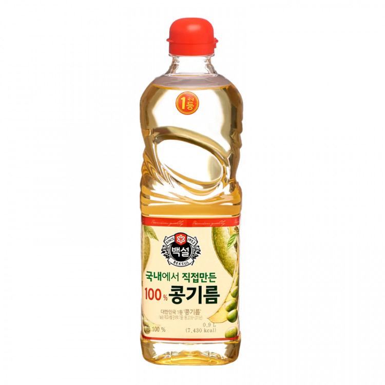 Масло соевое 100% рафинированное CJ, 900 мл