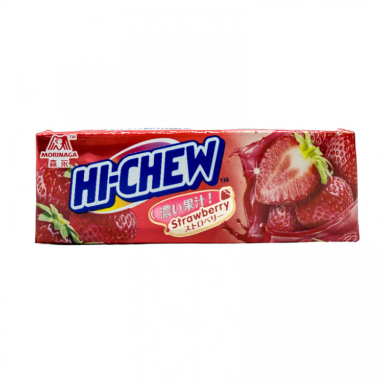 Конфеты жевательные Morinaga Hi-Chew Клубника, 35 гр
