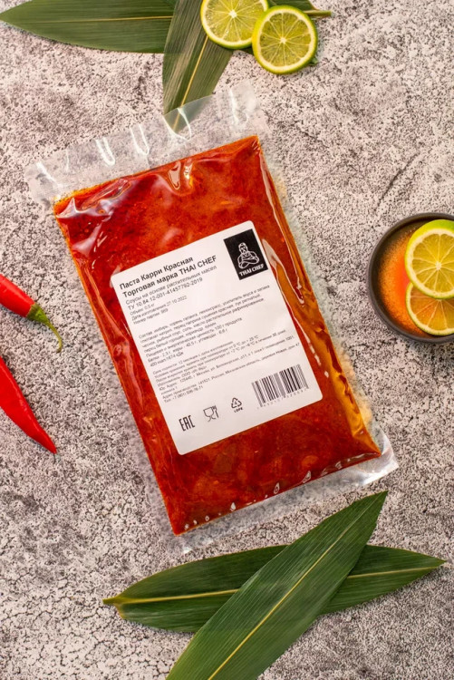 Паста Карри красная THAI CHEF, 0,5 кг