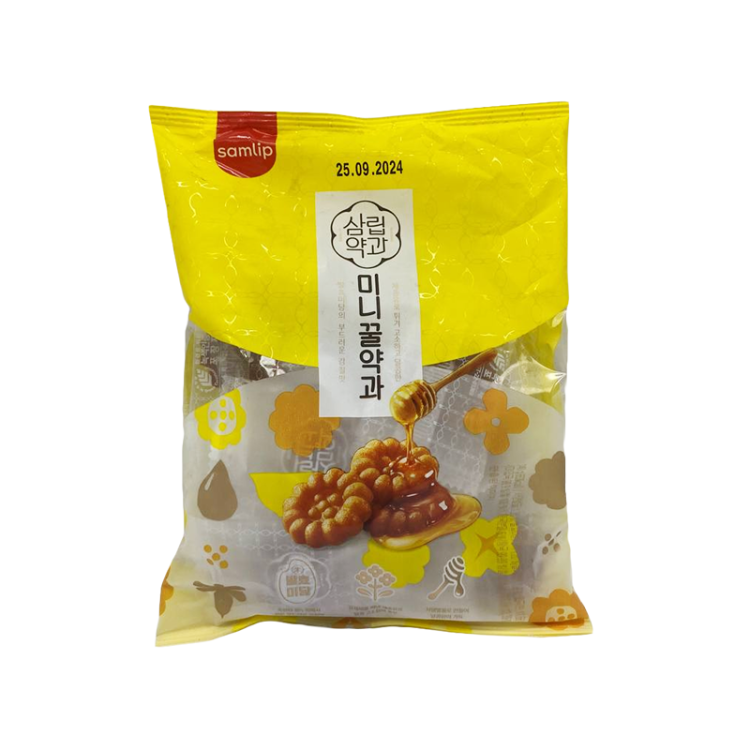 Корейское печенье Mini Yakgwa со вкусом мёда Samlip, 140 г
