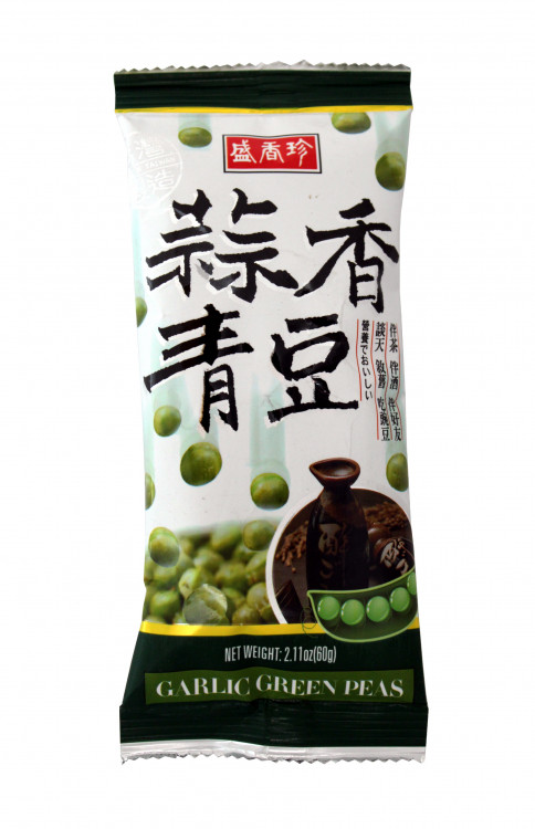 Зеленый горошек с чесноком 60 гр